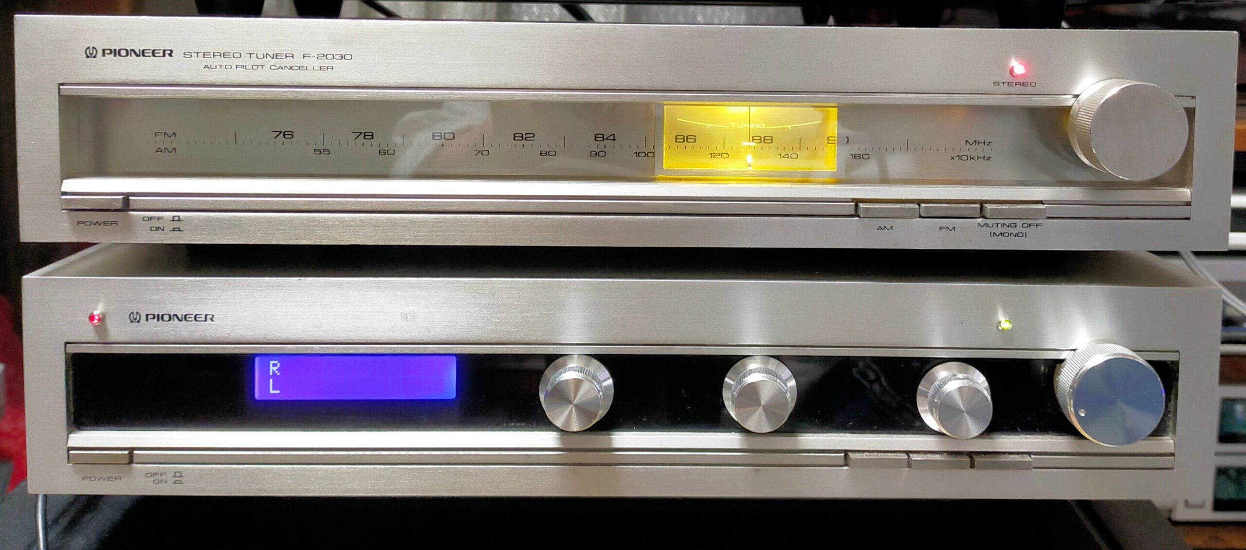 Pioneer F-2030 調整
